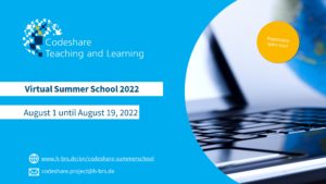 Codeshare Teaching and Learning: Virtual Summer School 2022
